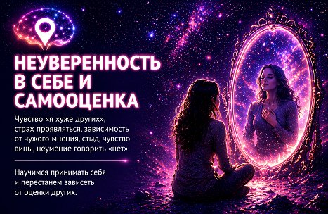 НЕУВЕРЕННОСТЬ В СЕБЕ И САМООЦЕНКА